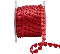 10mm HEART TRIM-Red