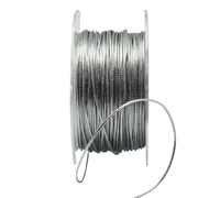 1mm METALLIC CORD-Silver
