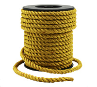 6mm METALLIC CORD-Gold