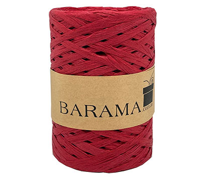 4mm PAPER RAFFIA-Scarlet