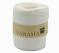 4mm PAPER RAFFIA-White