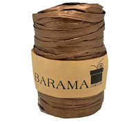 4mm METALLIC PAPER RAFFIA-Metallic Copper-Red