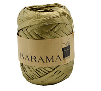 4mm NMETALLIC PAPER RAFFIA-Metallic Gold