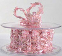 16mm SATIN BUDN BOW-Pink