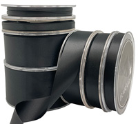 DOUBLE SIDED SATIN-Black