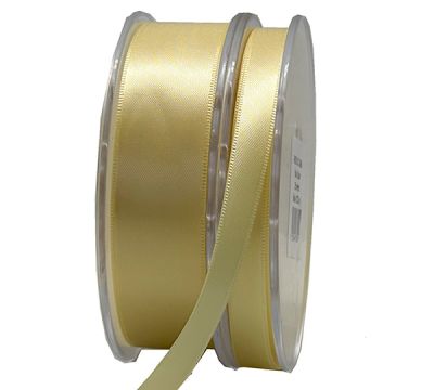 DOUBLE SIDED SATIN-Baby Maize