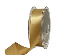 DOUBLE SIDED SATIN-Brass