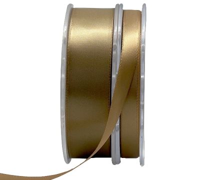 DOUBLE SIDED SATIN-Golden Olive