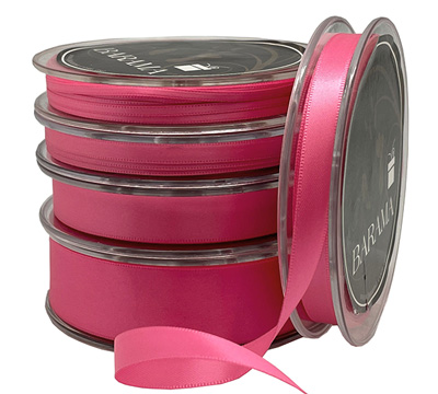 DOUBLE SIDED SATIN-Hot Pink