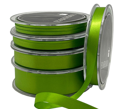 DOUBLE SIDED SATIN-Kiwi
