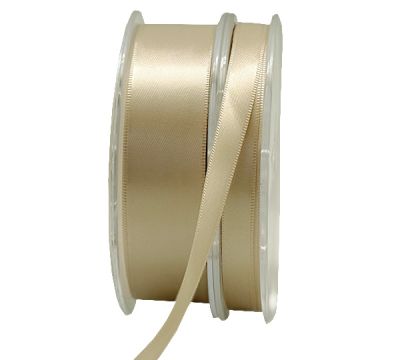 DOUBLE SIDED SATIN-Natural