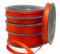 DOUBLE SIDED SATIN-Orange