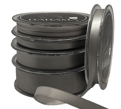 DOUBLE SIDED SATIN-Pewter