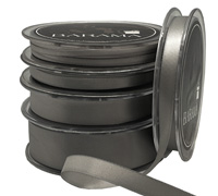 DOUBLE SIDED SATIN-Pewter