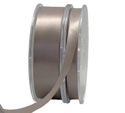 DOUBLE SIDED SATIN-Taupe