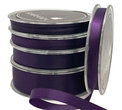 DOUBLE SIDED SATIN-Violet