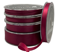 DOUBLE SIDED SATIN-Wine