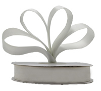 15mm DOUBLE SIDED SATIN-Pearl
