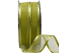 22mm SATIN EDGE SHEER-Chartreuse