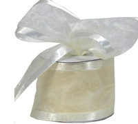 75mm SATIN EDGE SHEER-Cream