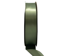 38mm SINGLE SIDED SATIN 100mts - Moss