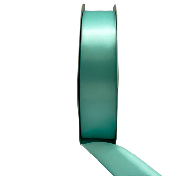 38mm SINGLE SIDED SATIN 100mts - Tiffany