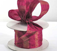 38mm TAFF MET STRIPES-Plum