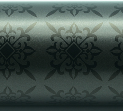 BAZAAR  WRAP-Black on Gunmetal