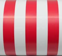 REGULAR STRIPE WRAP-Scarlet