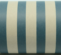 REGULAR STRIPE WRAP-Navy-White on Kraft