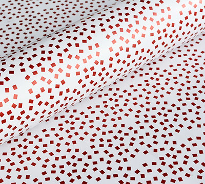 SQUARE CONFETTI WRAP-Metallic Lava #2