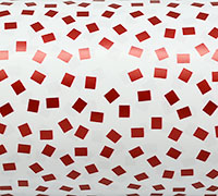 SQUARE CONFETTI WRAP-Metallic Lava
