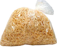 WOOD WOOL 3mm-PER 1kg Bag